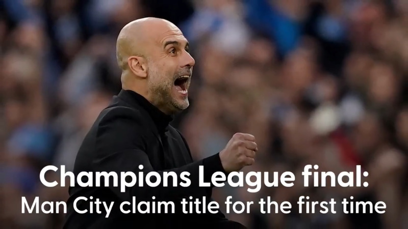 Manchester City win Champions League