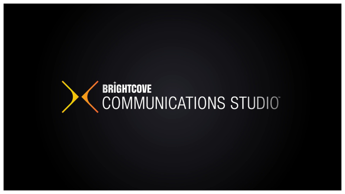 Brightcove Communication Studio title card image